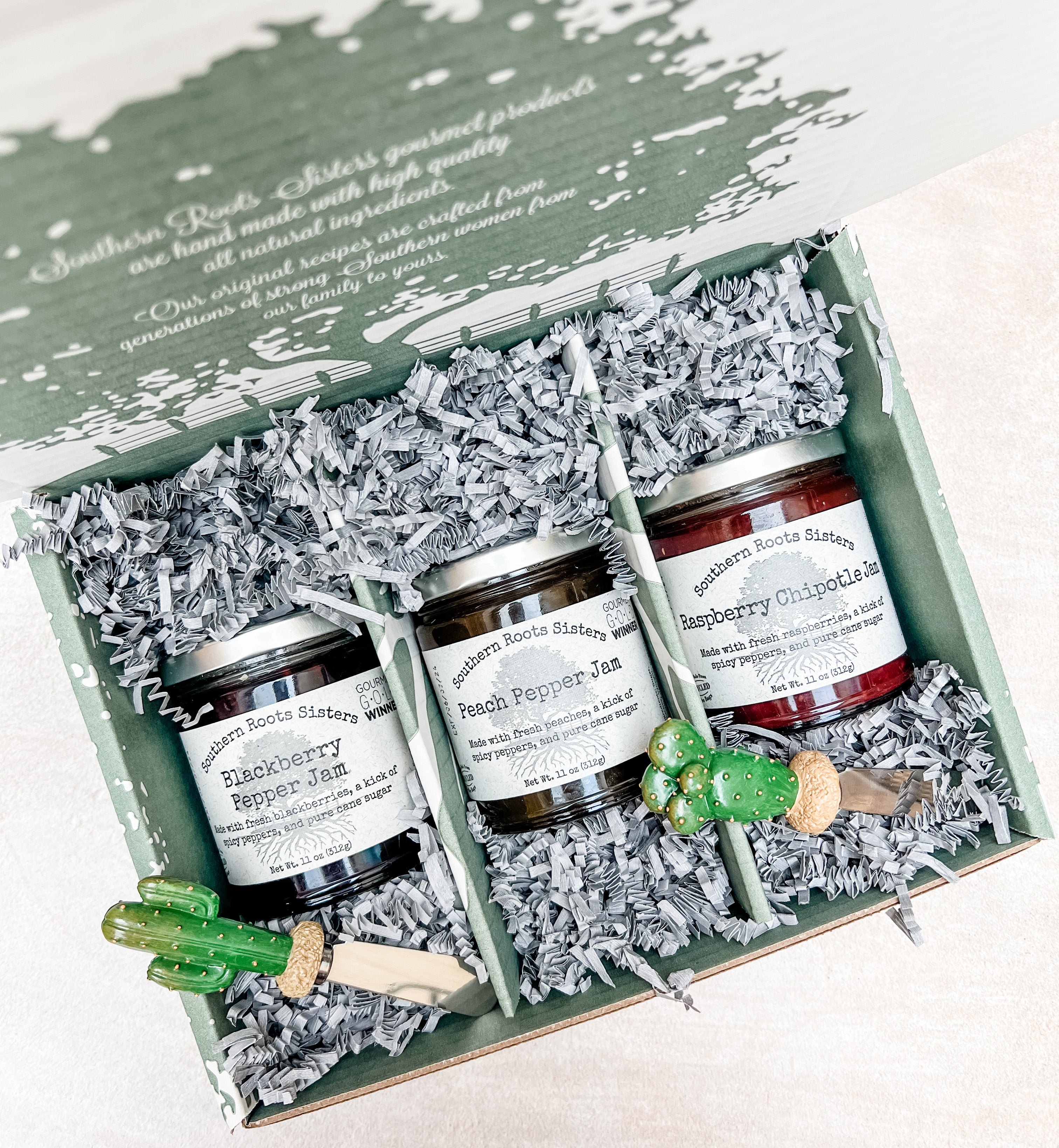 Southern Comfort Gift Box - Jambalaya, Salsa Bean Chili, Buttermilk Bi –  Terra Americana